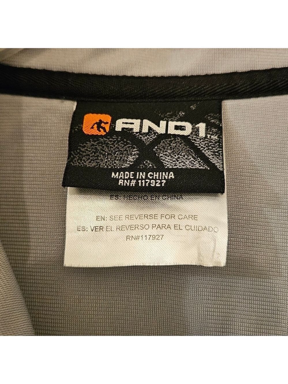 AND1 Mens Performance Track Jacket Large - Picture 2 of 6
